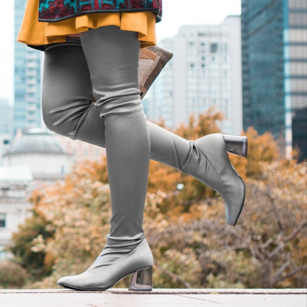 John Fluevog Tasty Vogs Petula Thigh High Boots 9